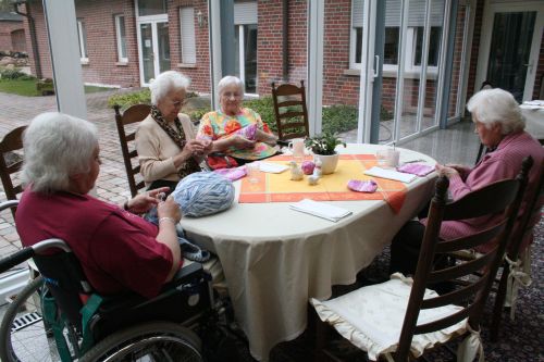 Frühjahrsausstellung auf dem Seniorenhof