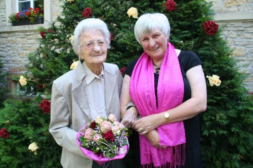 Maria Schräder feiert ihren 100. Geburtstag