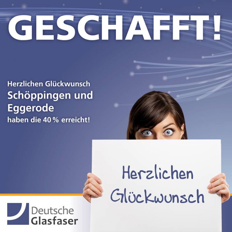 Glasfaser für Eggerode und Schöppingen